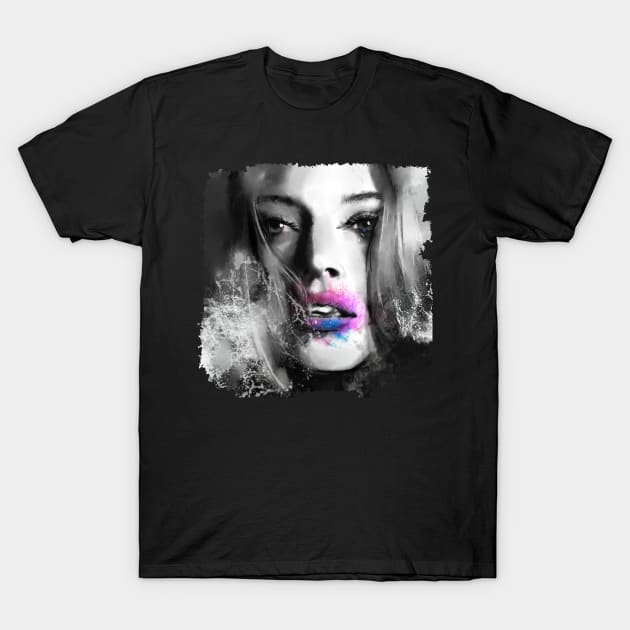 egirl aesthetic anime e-girl aesthetic dark goth T-Shirt by JayD World